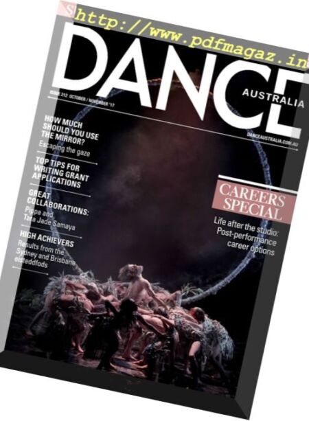 Dance Australia – October-November 2017 Cover