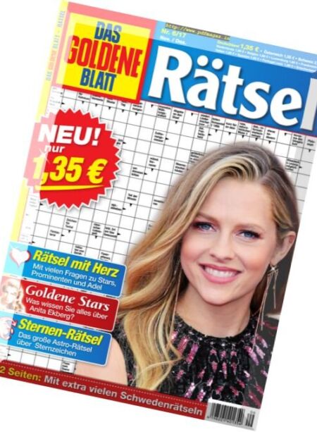 Das Goldene Blatt Ratsel – November-Dezember 2017 Cover
