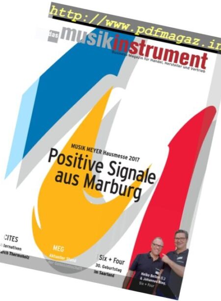 Das Musicinstrument – Nr.10 2017 Cover