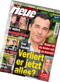 Das Neue – 14 Oktober 2017