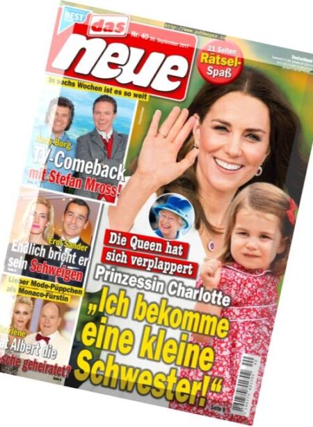 Das neue – 30 September 2017 Cover
