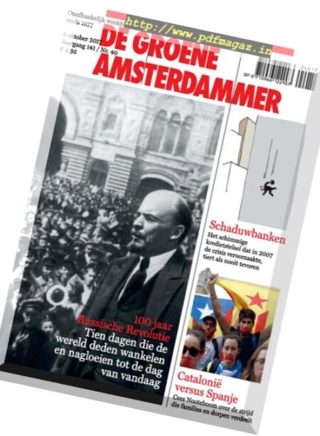 De Groene Amsterdammer – 5 oktober 2017 Cover