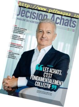 Decision Achats – Octobre 2017