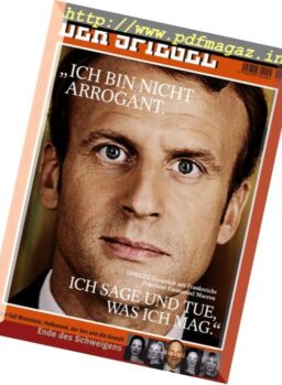 Der Spiegel – 15 Oktober 2017