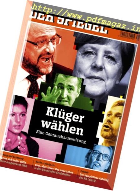 Der Spiegel – 16 September 2017 Cover