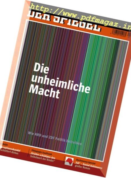 Der Spiegel – 7 Oktober 2017 Cover