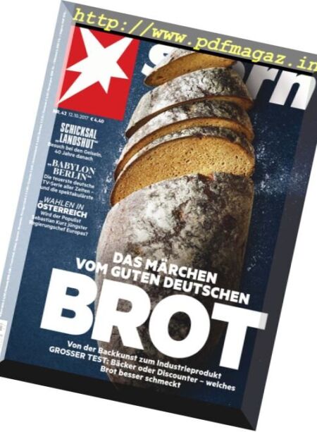 Der Stern – 12 Oktober 2017 Cover