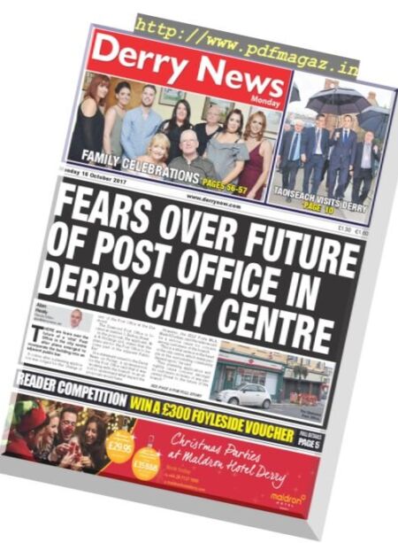 Derry News – 16 October 2017 Cover