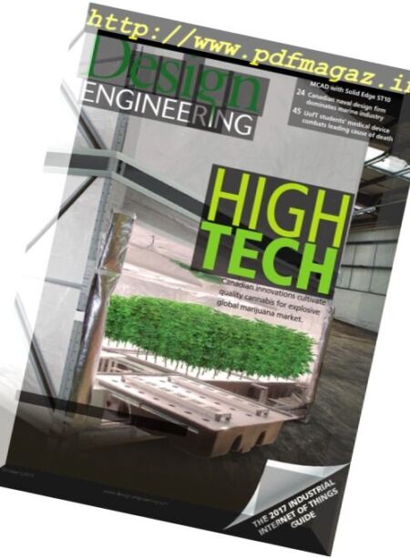 Design Engineering – October 2017 Cover