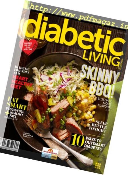 Diabetic Living India – September-October 2017 Cover