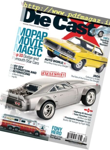 Die Cast X – November 2017 Cover