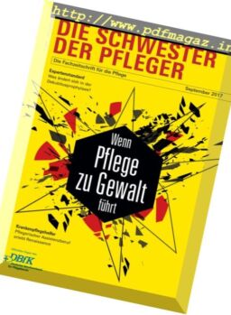 Die Schwester Der Pfleger – September 2017