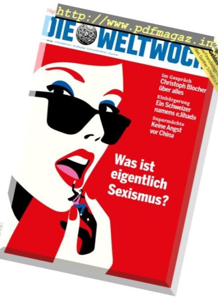 Die Weltwoche – 2 November 2017 Cover
