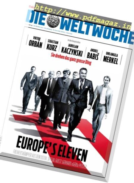 Die Weltwoche – 26. Oktober 2017 Cover