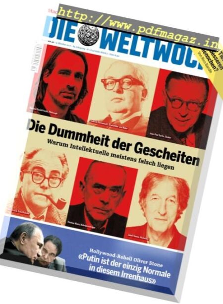 Die Weltwoche – 5 Oktober 2017 Cover