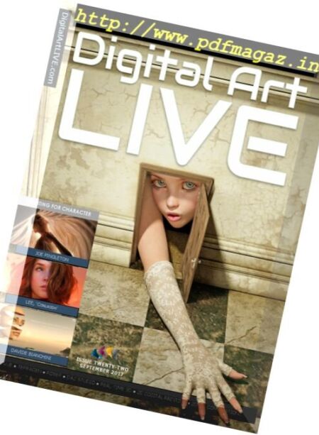 Digital Art Live – Issue 22, September 2017 Cover