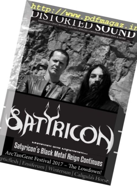 Distorted Sound – Issue 29, 2017 Cover