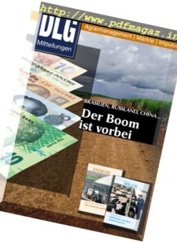 DLG Mitteilungen – Oktober 2017