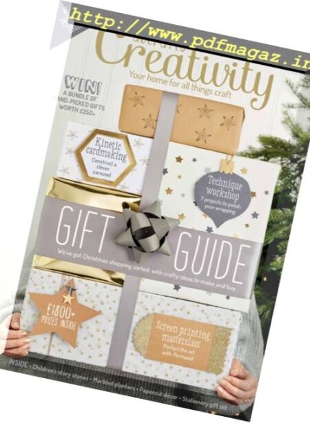 Docrafts® Creativity – October 2017 Cover