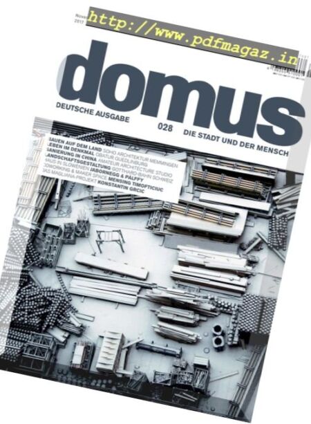 Domus Germany – November-Dezember 2017 Cover