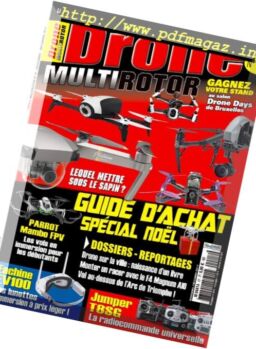 Drone Multirotor – Novembre-Decembre 2017