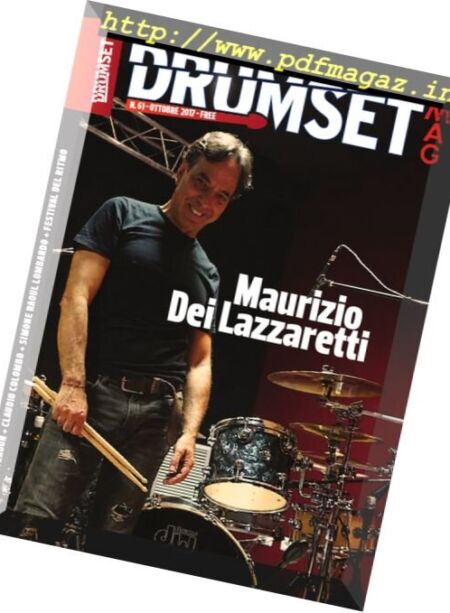 Drumset Mag – Ottobre 2017 Cover