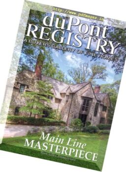 duPontREGISTRY Homes – October 2017
