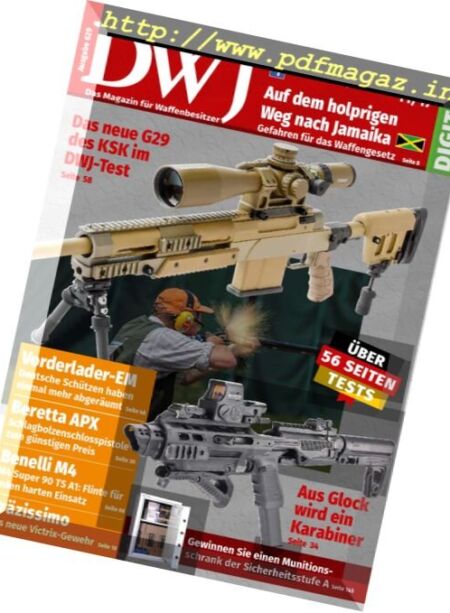 DWJ – November 2017 Cover