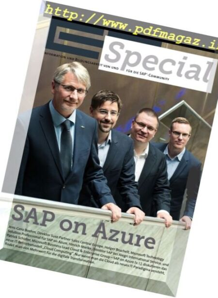 E-3 Magazin Special – Oktober 2017 Cover