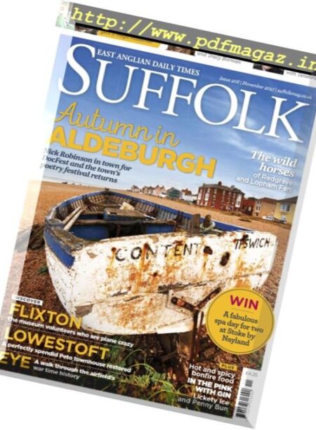 EADT Suffolk – November 2017 Cover