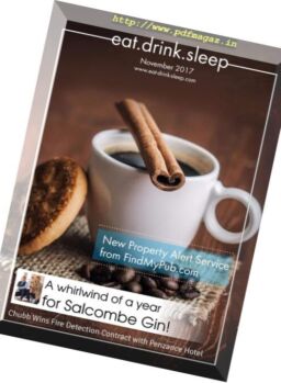 Eat. Drink. Sleep – November 2017