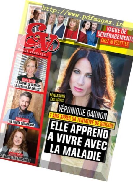 Echos Vedettes – 7 au 13 Octobre 2017 Cover