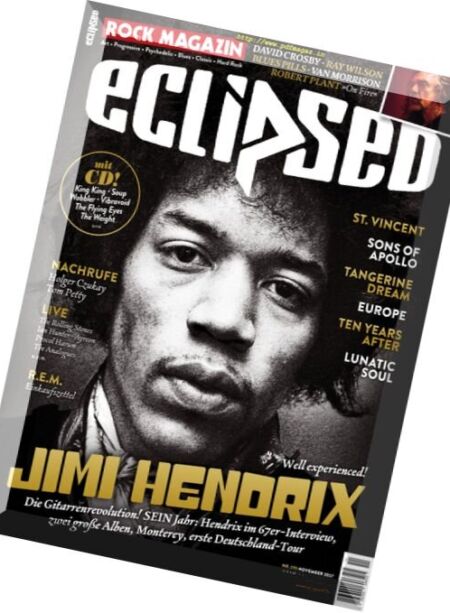 Eclipsed – November 2017 Cover