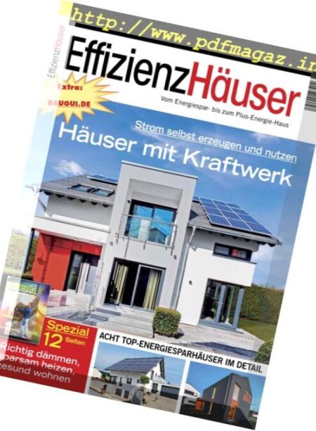Effizienzhauser – Oktober-November 2017 Cover