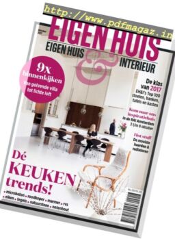 Eigen Huis & Interieur Nr.9 – Oktober 2017