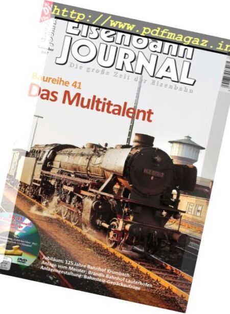 Eisenbahn Journal – November 2017 Cover
