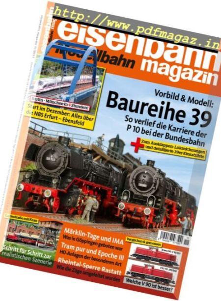 Eisenbahn Magazin – November 2017 Cover