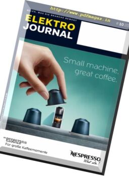 Elektro Journal – Oktober 2017