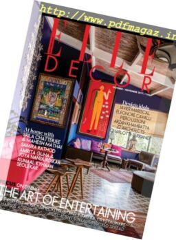 Elle Decor India – September-October 2017