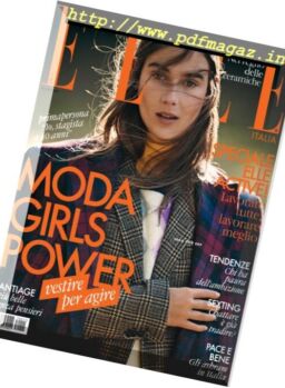 Elle Italia – Novembre 2017