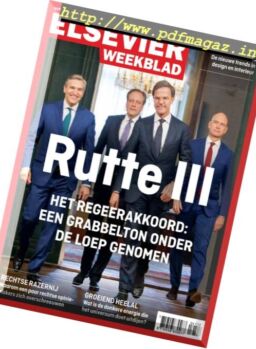 Elsevier Weekblad – 14 Oktober 2017