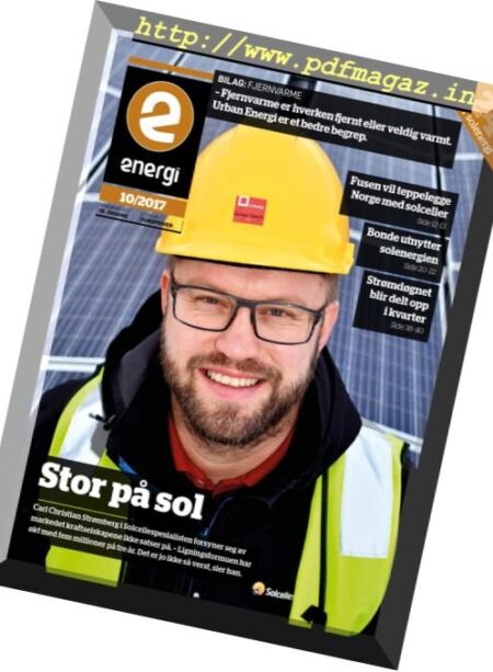 Energi – november 2017 Cover