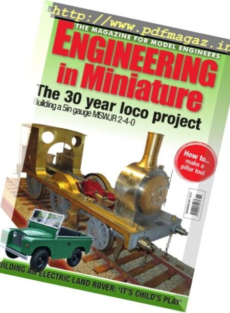 Engineering In Miniature – November 2017 Cover