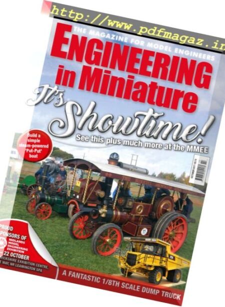 Engineering In Miniature – October 2017 Cover