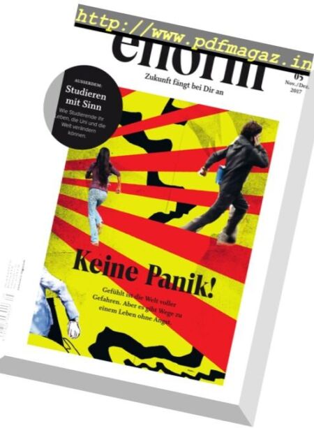Enorm Germany – November-Dezember 2017 Cover