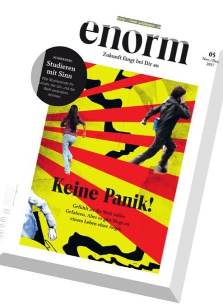 Enorm Magazin – November-Dezember 2017 Cover