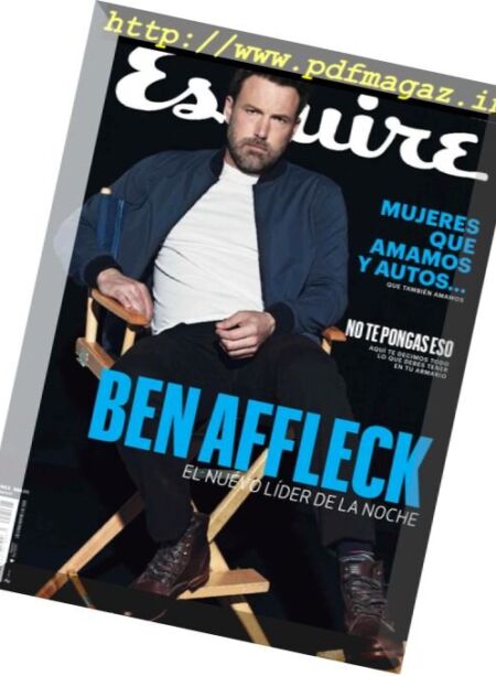 Esquire Mexico – noviembre 2017 Cover
