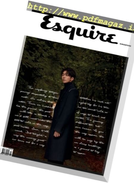 Esquire Singapore – October 2017 Cover