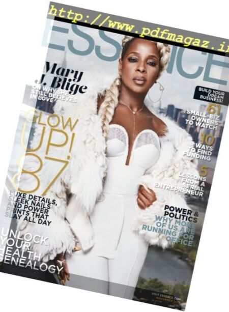 Essence – November 2017 Cover