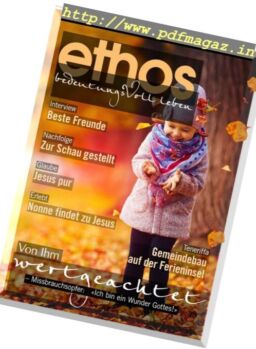 Ethos – Oktober 2017